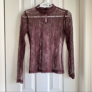 Forever 21 - Lace Long Sleeve Top